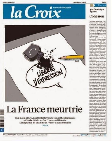 Mientras Grecia se rebela contra sus “planes de rescate”, Francia es vilmente  atacada,  con la masacre de Charlie Hebdo.