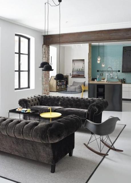 Chester, el sofá de moda. sofá chester salón