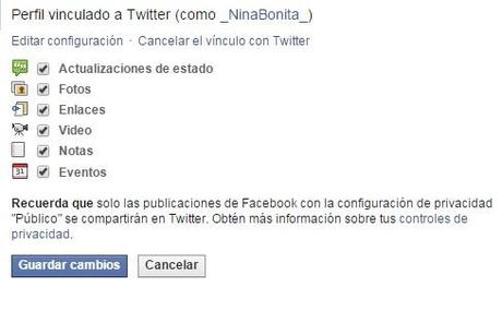 Como vincular Facebook con Twitter Como vincular Facebook con Twitter