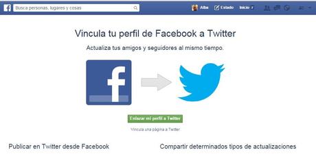 Como vincular Facebook con Twitter Como vincular Facebook con Twitter