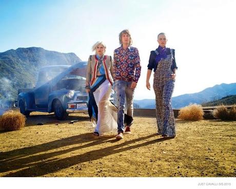 Just Cavalli elige a una modelo rapada para su próxima campaña