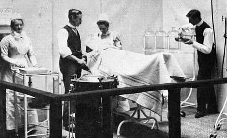 la cirugía en el siglo XIX