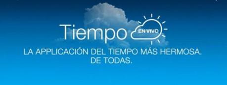 Tiempo en vivo, una app sencilla y elegante para estar bien informado del tiempo Tiempo en vivo, una app sencilla y elegante para estar bien informado del tiempo