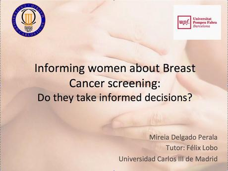 #LunesTetas: Decisiones informadas sobre cáncer de mama