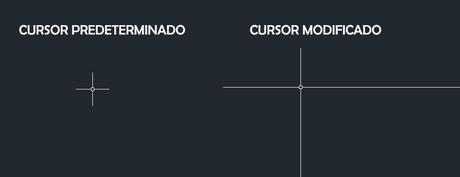 Cambiar el tamaño del cursor de Autocad