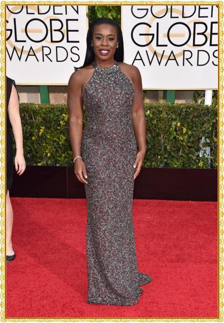 ALFOMBRA ROJA DE LOS GLOBOS DE ORO 2015 uzo-aduba-golden-globes-2015