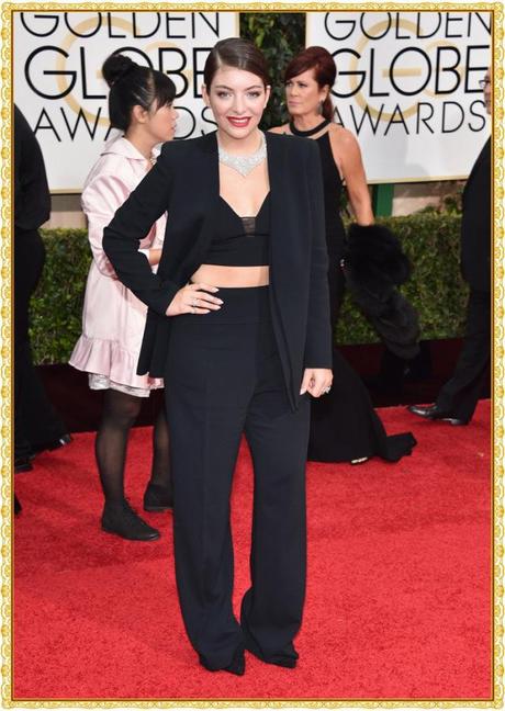 ALFOMBRA ROJA DE LOS GLOBOS DE ORO 2015 lorde-golden-globes-2015