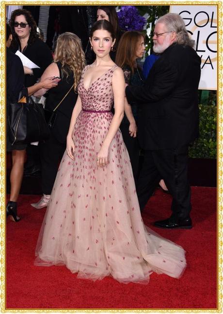 ALFOMBRA ROJA DE LOS GLOBOS DE ORO 2015 anna-kendrick-golden-globes-2015