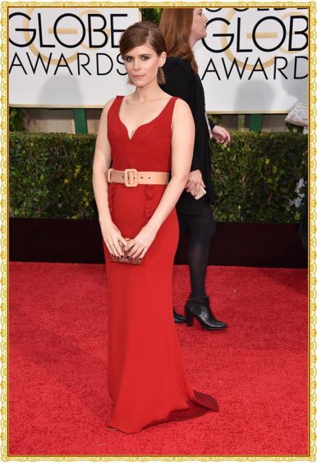 ALFOMBRA ROJA DE LOS GLOBOS DE ORO 2015 kate-mara-golden-globes-2015