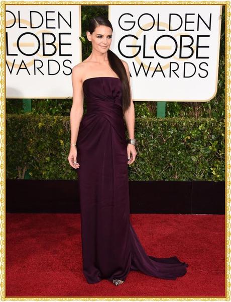 ALFOMBRA ROJA DE LOS GLOBOS DE ORO 2015 katie-holmes-golden-globes-1-1