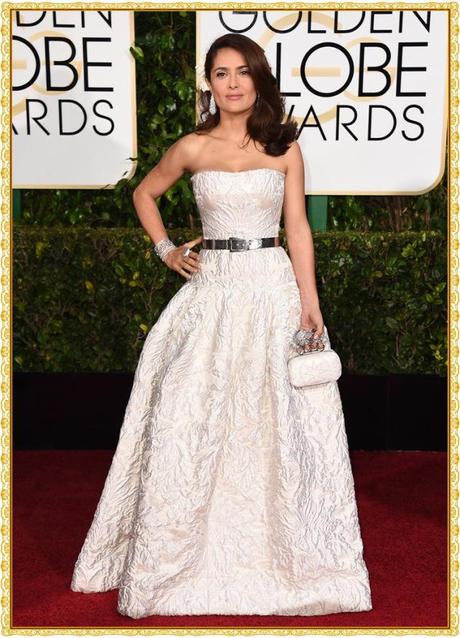 ALFOMBRA ROJA DE LOS GLOBOS DE ORO 2015 salma-hayek-golden-globes-1-1