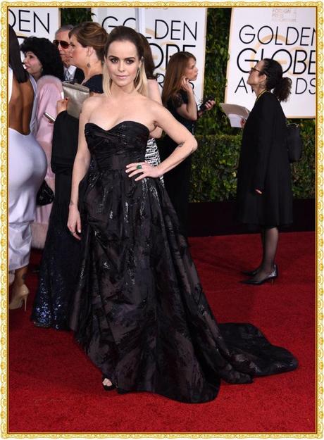 ALFOMBRA ROJA DE LOS GLOBOS DE ORO 2015 taryn-manning-golden-globes-2015