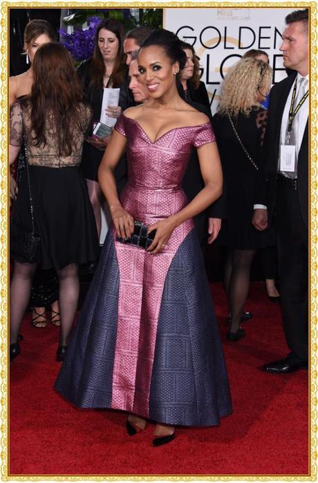 ALFOMBRA ROJA DE LOS GLOBOS DE ORO 2015 kerry-washington-golden-globes-2015