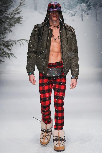 Moschino prepara a los hombres para el Invierno en London Men Collections