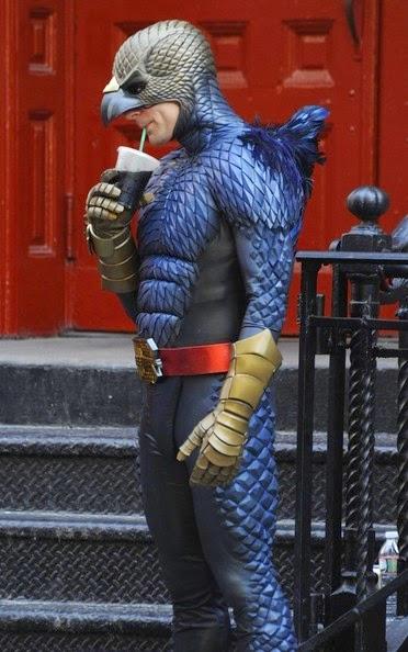 12 curiosas fotos del rodaje de Birdman