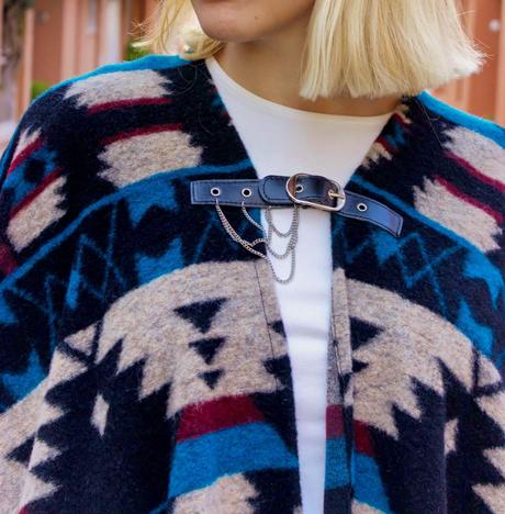 Poncho étnico Poncho étnico
