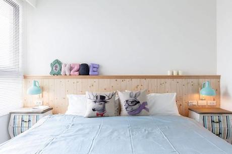 Apartamento fresco y colorido con toque mid-century modern 16