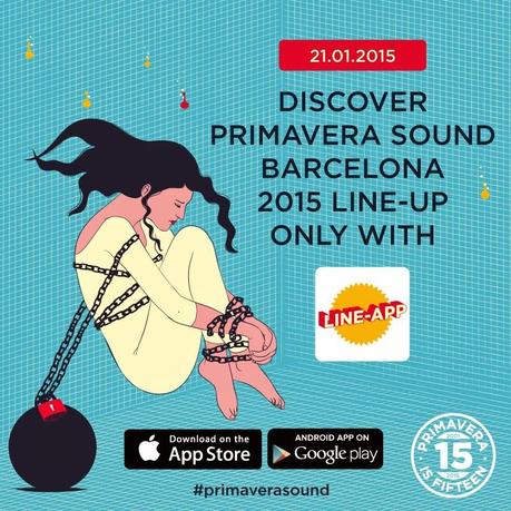 El Line-up completo del Primavera Sound 2015 en su APP el próximo 21 de Enero El Line-up completo del Primavera Sound 2015 en su APP el próximo 21 de Enero