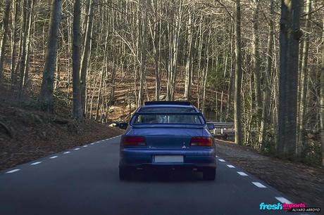 Subaru Impreza GC8 rear