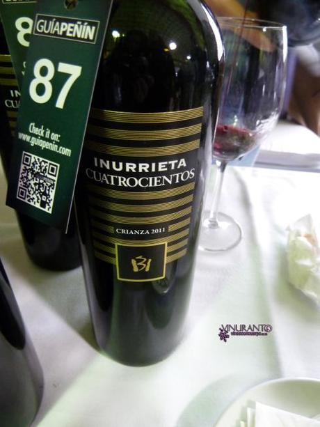 Los Diez vinos del 2015 Inurrieta Cuatrocientos (crianza) . D.O. Navarra