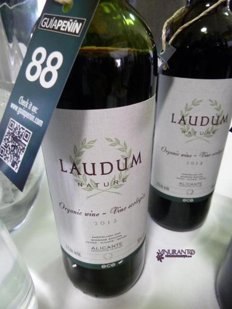 Los Diez vinos del 2015 Laudum Nature. Vino ecológico. D.O. Alicante.
