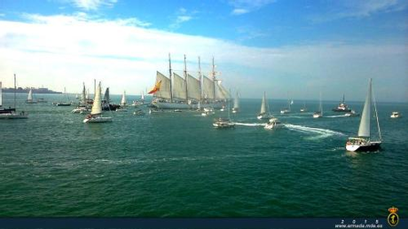 El buque  Juan Sebastián de Elcano inicia su LXXXVI Crucero de Instrucción.