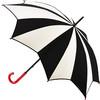 paraguas blanco y negro