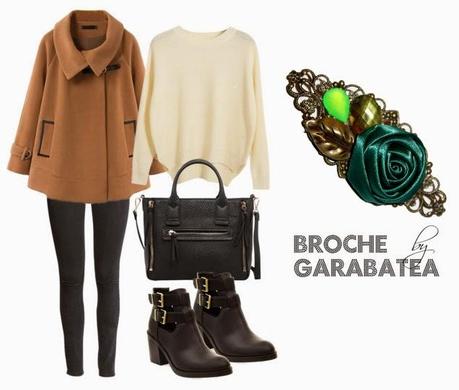 LOOKS CON ABRIGO Y BROCHES GARABATEA LOOKS CON ABRIGO Y BROCHES GARABATEA