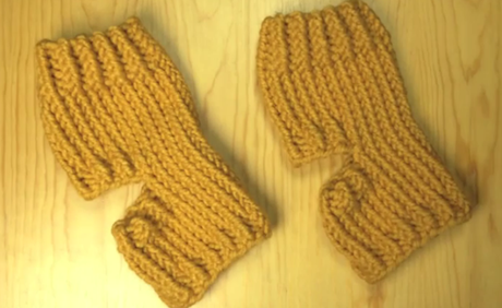 Prepárate unos calcetines para yoga Calcetines de lana sin punta ni talón para yoga tejidos en telar