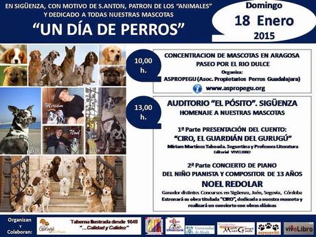 Pasa “Un día de perros” en Sigüenza con nuestra autora Miriam Martínez Taboada Pasa “Un día de perros” en Sigüenza con nuestra autora Miriam Martínez Taboada