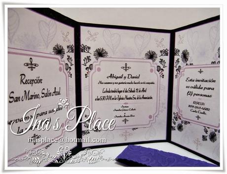 Invitaciones Bodas - Diseños con texturas. Invitaciones Bodas - Diseños con texturas.