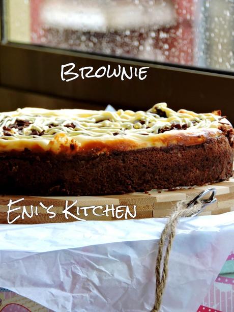 ¡Brownie! ¡Brownie cheesecake con Mars! ¡Brownie! ¡Brownie cheesecake con Mars!