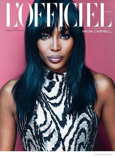 Naomi Campbell para L'Officiel Ucrania