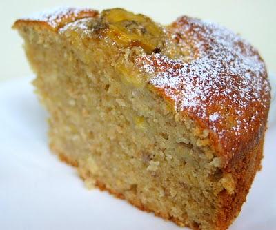 POSTRE: TARTA DE PLATANO