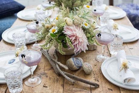 Tablescape: blue moon Tablescape bohemia 20