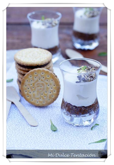 Cheesecake de Limón en Vaso con Crujiente de Galleta Príncipe