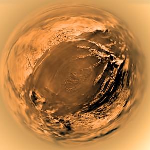 Titán visto por Huygens