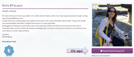 Seguimos con los premios de WEGO Health!!! Captura de pantalla 2015-01-15 a las 10.41.49