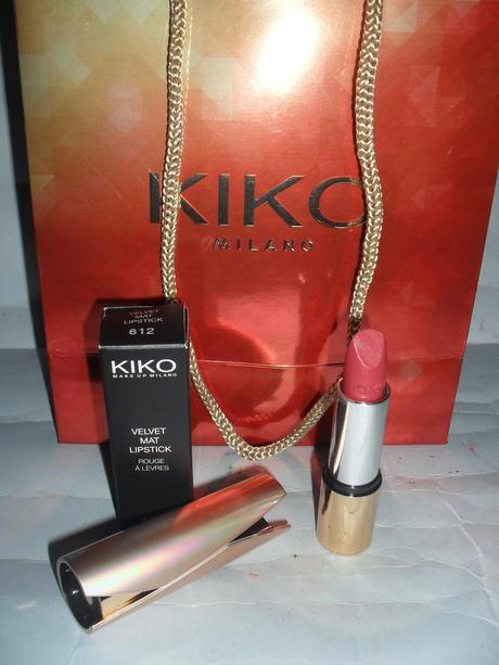 Labial Velvet Mat Kiko 612 Imagen Labial Velvet Mat Kiko 612