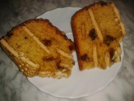 BIZCOCHO CON GALLETAS Y TROCITOS DE CHOCOLATE EN MI OLLA ERIKA BIZCOCHO CON GALLETAS Y TROCITOS DE CHOCOLATE EN MI OLLA ERIKA