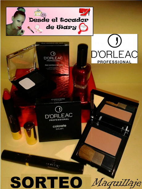Productos a sortear D'Orleac Opinión Productos a sortear D'Orleac