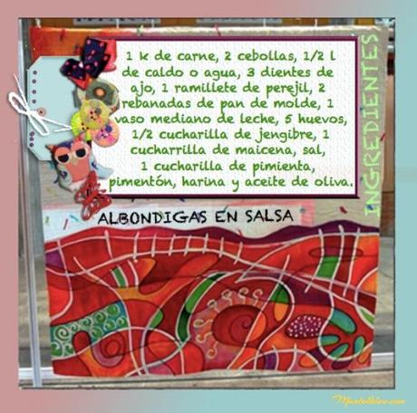 Albóndigas en salsa Albóndigas en salsa