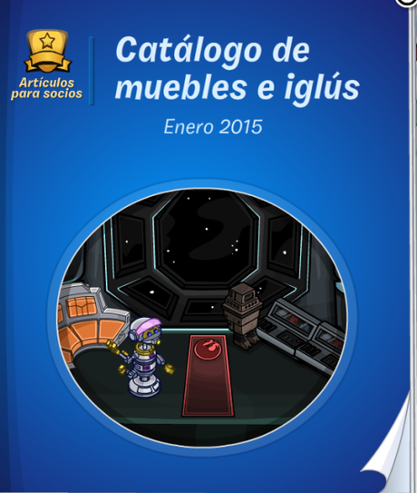 Catálogo de Muebles e Iglús Club Penguin Enero 2015