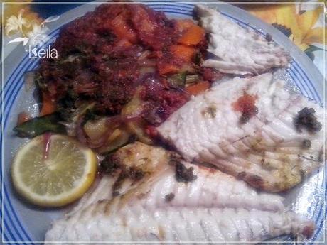 Dorada al estilo marroqui Dorada al estilo marroqui