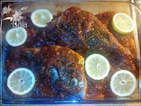 Dorada al estilo marroqui Dorada al estilo marroqui