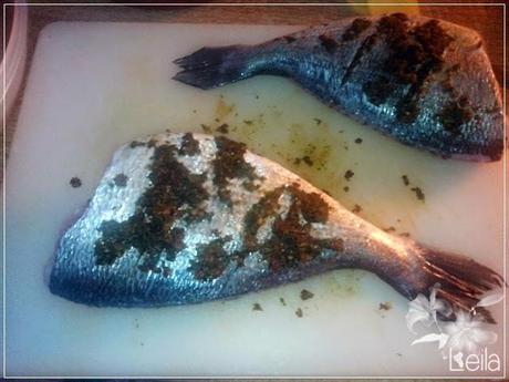 Dorada al estilo marroqui Dorada al estilo marroqui