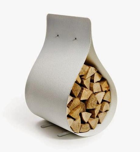 Ideas para almacenar la madera: leñeros. paperblog