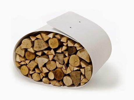 Ideas para almacenar la madera: leñeros. paperblog