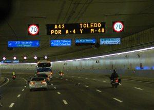 ¿Conducción temeraria o temor a conducir? túnel m30 madrid