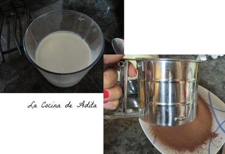 Tarta Ferrero Rocher, con esferificación inversa Tarta Ferrero Rocher, con esferificación inversa